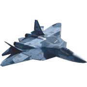 Вырубная фигурка М-15590 Военная техника. Самолет-истребитель СУ-57