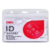 Бейдж пластик. горизонт. без держателя 91*56мм DELI 5758
