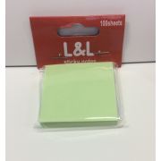 Самоклеющийся блок 50*50 100л. зеленый L&L 216047-4