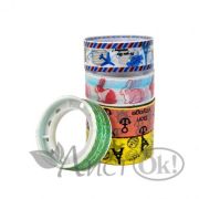 Скотч 15мм х 2м 6135 ассотри (цена за 1шт.)