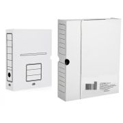 Короб архивный 150мм А4 микрогофрокартон белый T 260x325x150