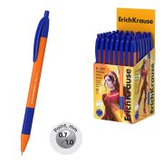 Авторучка ErichKrause® U-209 Orange Matic&Grip 1.0, Ultra Glide Technology, цвет чернил синий 47593