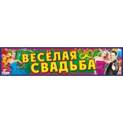 Наклейки на номер НСВ-110 Веселая свадьба 105х480