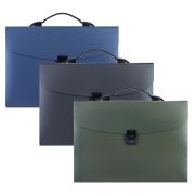 Папка-портфель Deli Extend E5557 12 отдел. A4 полипропилен 0,75мм ассорти