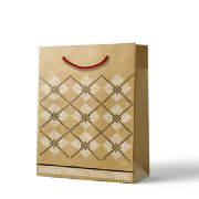 Пакет подар. новог. 18*23 Крафт 38262 (пластизоль)