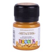 Краска акрил. Золото олимпик 20мл Декола металлик 4926971