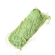 Рафия натуральная FOLIA,зеленый светлый,моток 50г 9051