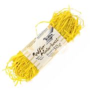 Рафия натуральная FOLIA,лимонный,моток 50г 9012