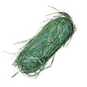 Рафия натуральная FOLIA,темно-зеленый,моток 50г 9058