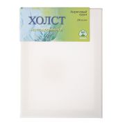 Холст на подр. 50*60 грунтованый (сосна) хлопок 100%,мелкое зерно, 280г/м2