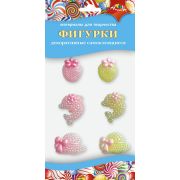 Самоклеющиеся декорат. фигурки С3308-02 (клубничка, шляпка, дельфинчик)